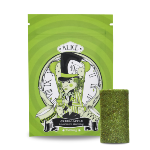 Alice Mushroom Gummy – Green Apple (2500mg)