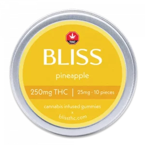 Bliss Edibles – Pineapple – 250mg